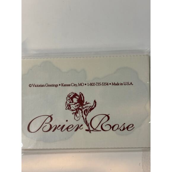 Brier Rose Victorian Garden Stickers Lot of 14 French Soap Scrapbooking *READ* - Picture 6 of 7